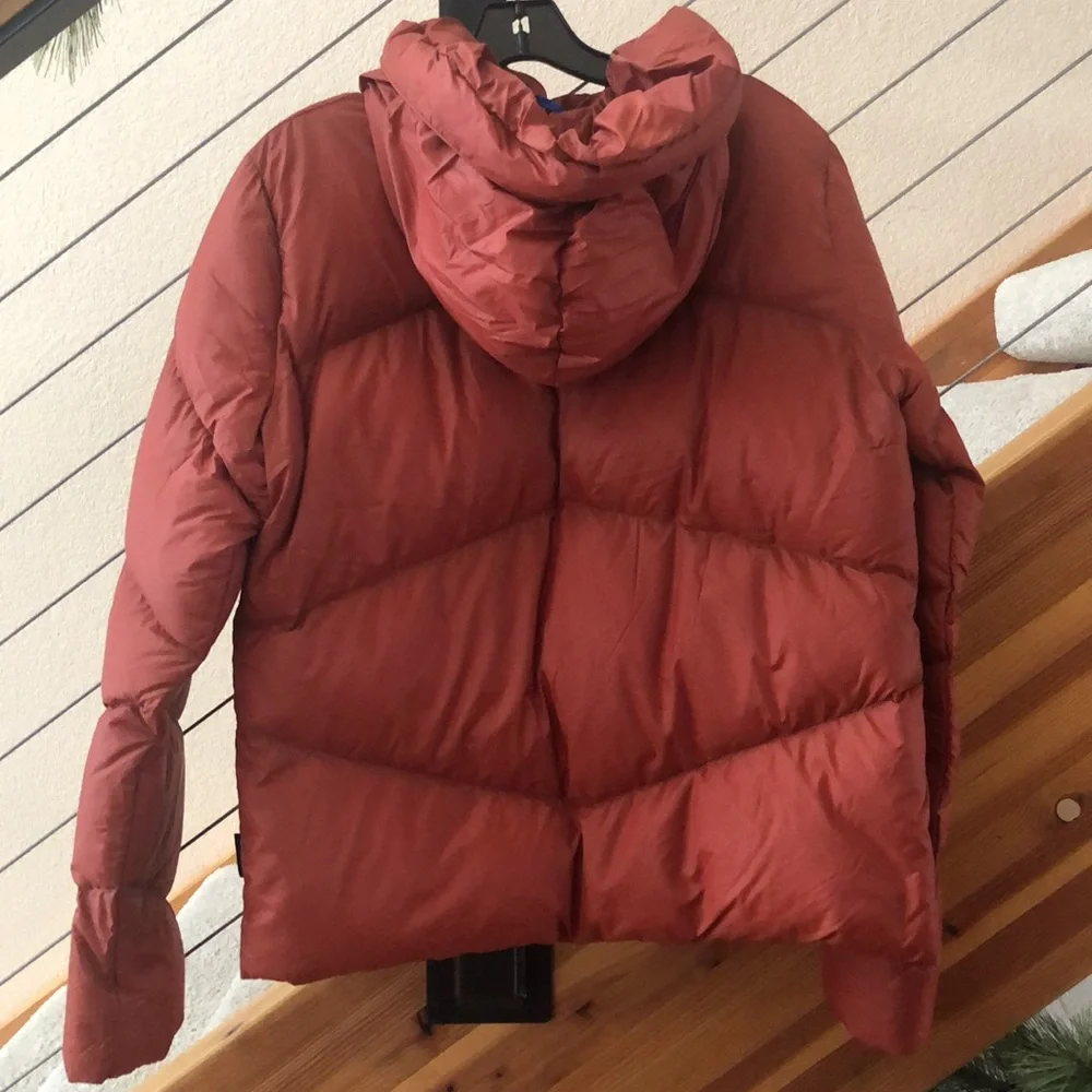 BNWOT Cotopaxi Nina Hooded Puffer Sz M Burnt Orange - Picture 3 of 6